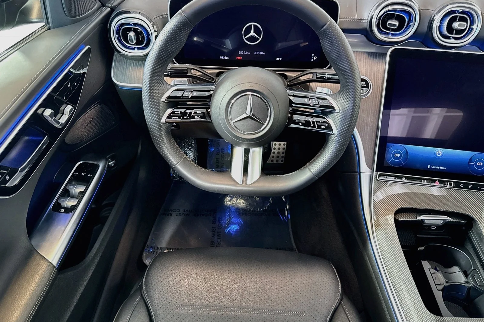 Used 2023 Obsidian Black Metallic Mercedes-Benz C 300 image 21