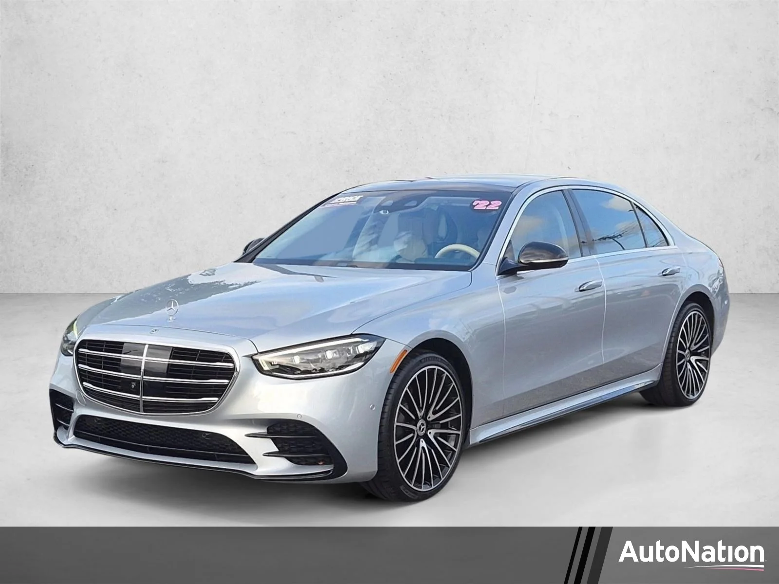 Used 2022 Cirrus Silver Mercedes-Benz S 580 image 1