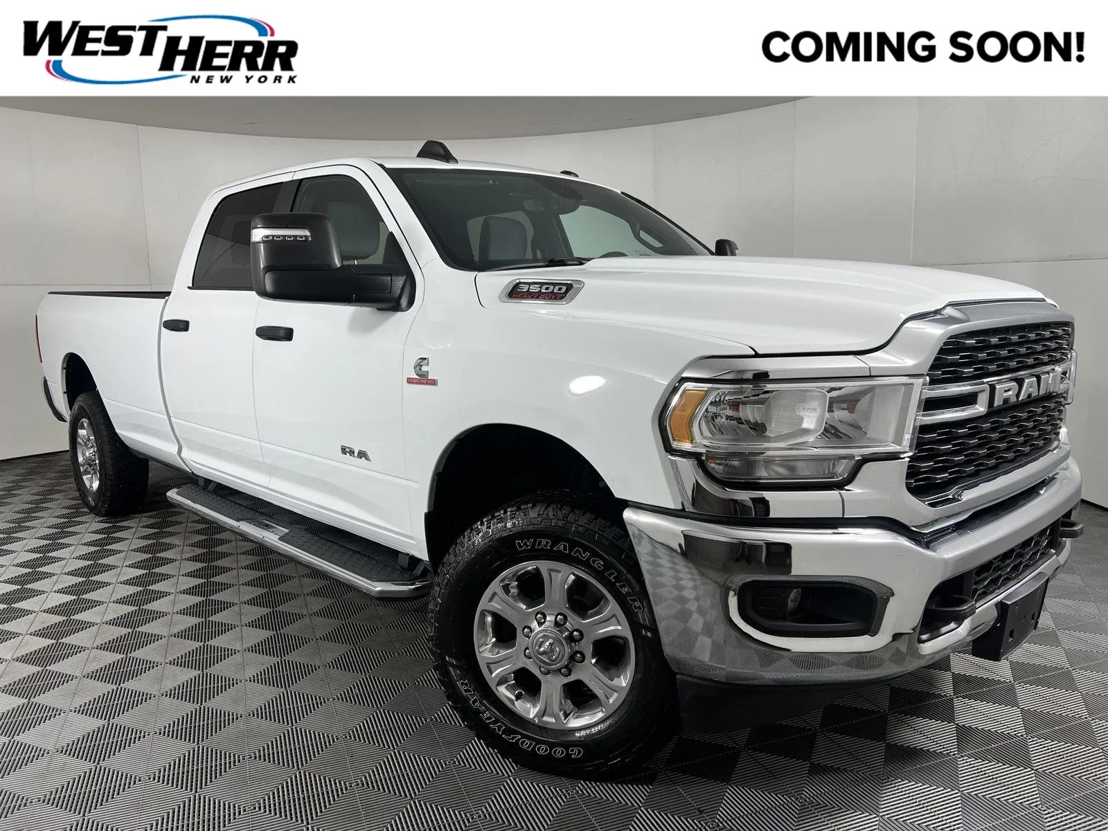 Used 2023 Bright White Clearcoat Ram Big Horn image 1