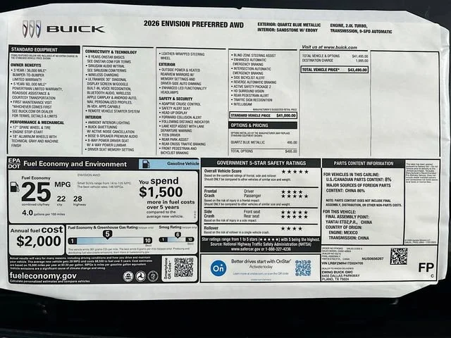 2026 Buick Envision Preferred - Photo 21