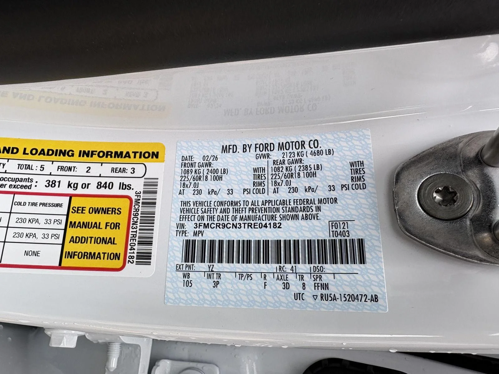 New 2026 Oxford White Ford Outer Banks® image 17