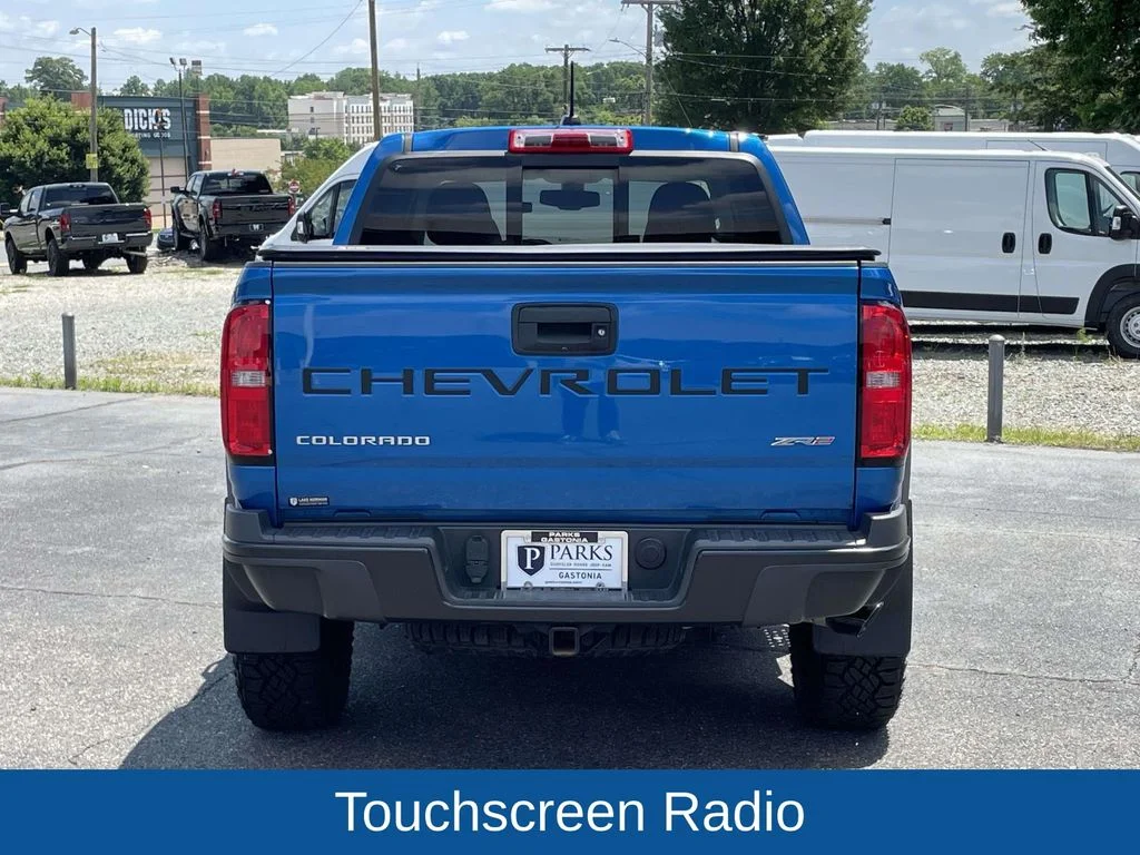 Certified Used 2022 Blue Chevrolet ZR2 image 7
