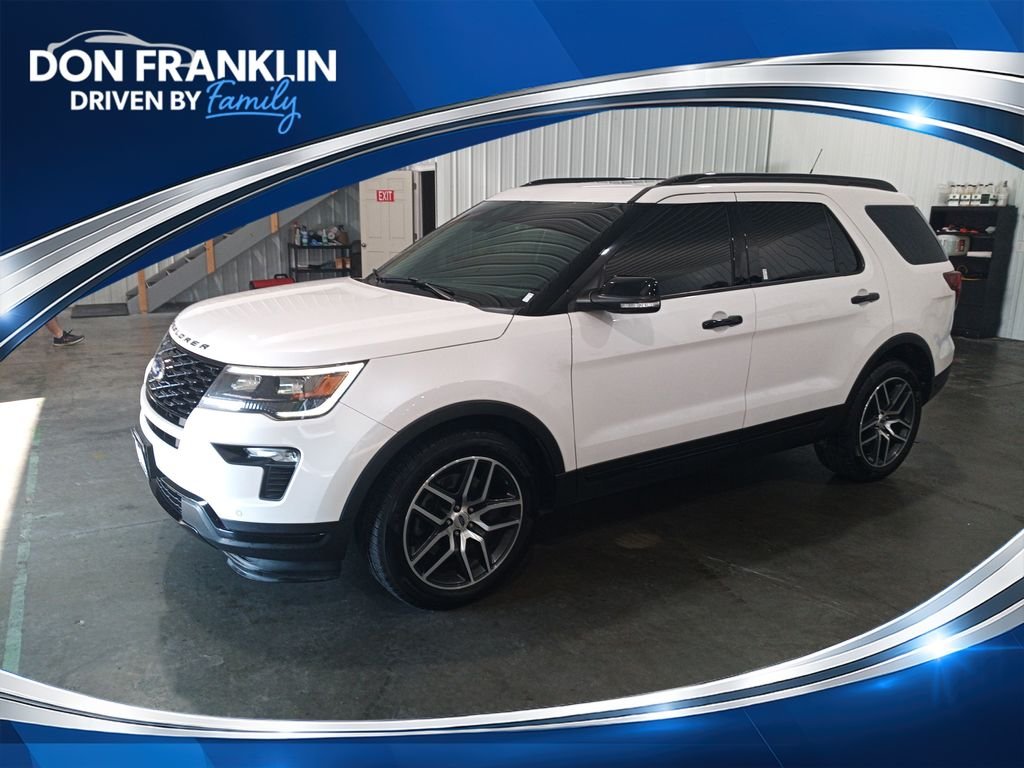 Used 2019 White Ford Sport image 1