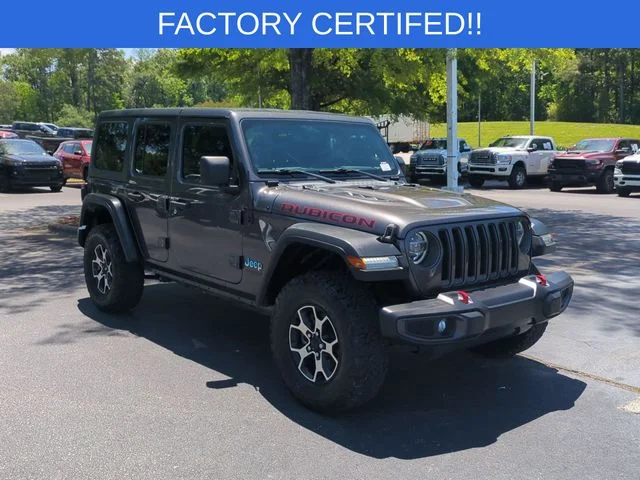 Used 2021 Gray Jeep Unlimited Rubicon image 7