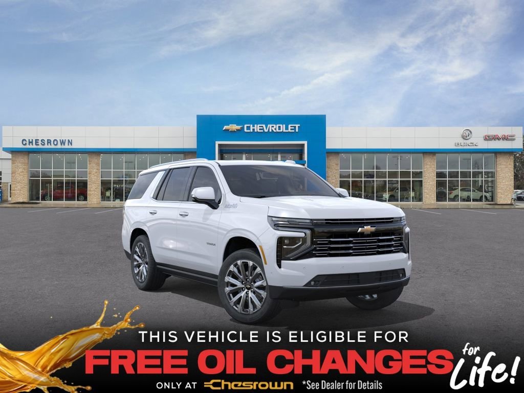 New 2026 Polar White Tricoat Chevrolet High Country image 1