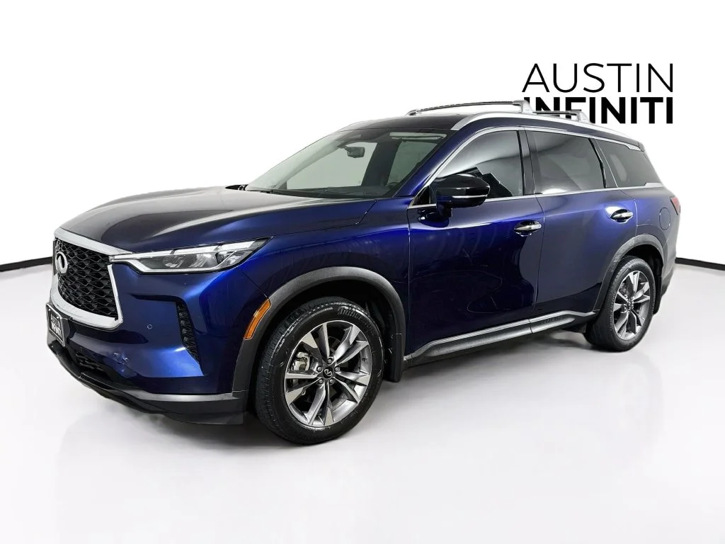 Certified Used 2024 Blue INFINITI LUXE image 5