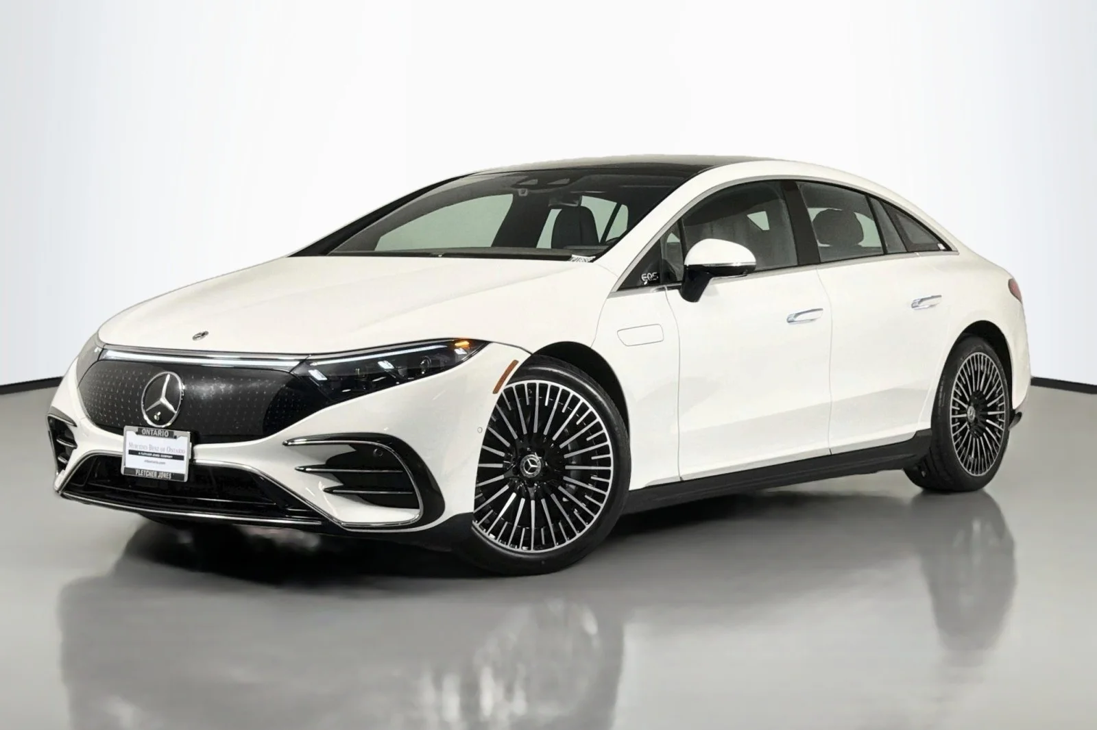 Certified Used 2023 Polar White Mercedes-Benz EQS 450+ image 1