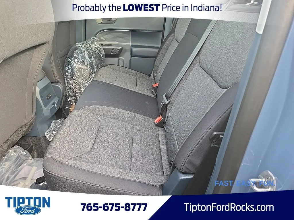 New 2026 Azure Gray Metallic Tri-Coat Ford XLT image 8