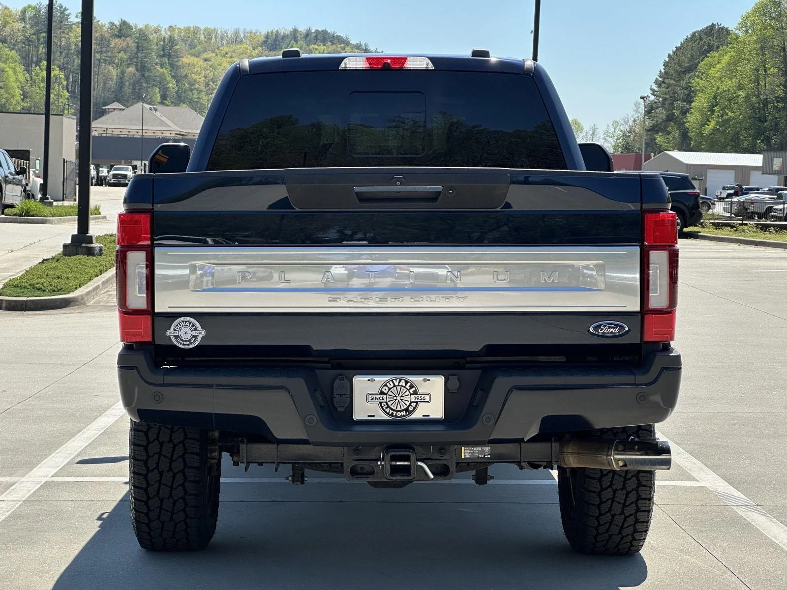 Used 2022 Antimatter Blue Metallic Ford Platinum image 6