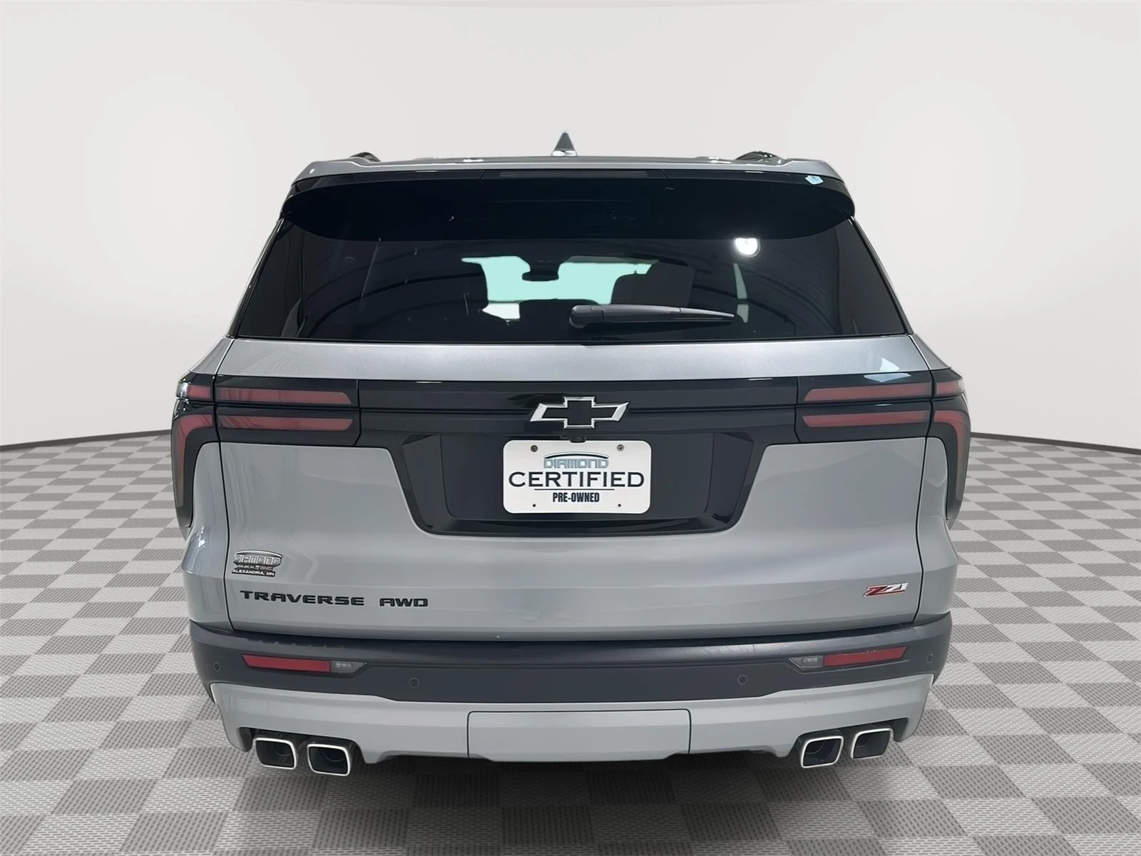 Used 2025 Sterling Gray Metallic Chevrolet Z71 image 4