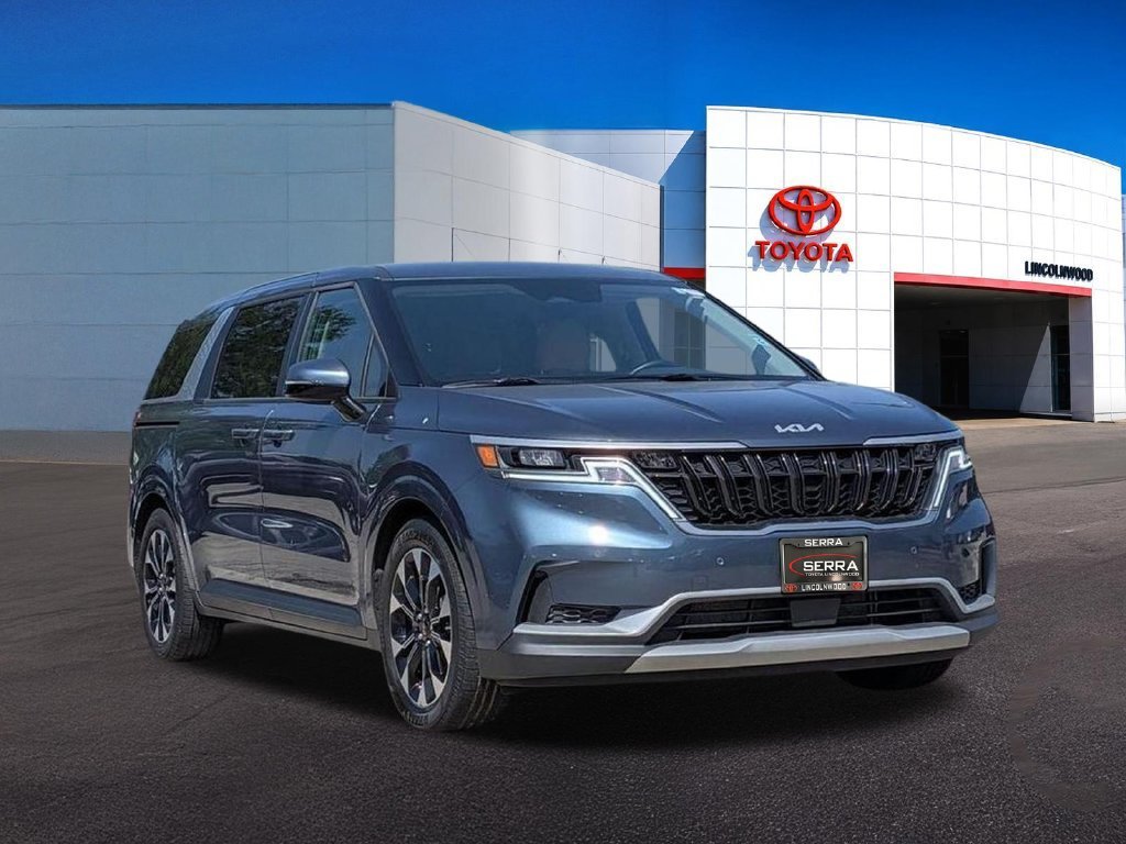 Used 2024 Blue Kia EX image 8