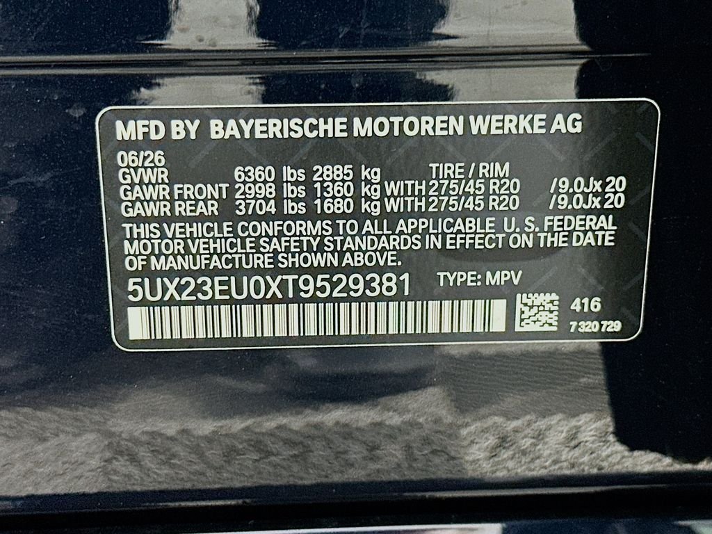 New 2026 Carbon Black Metallic BMW xDrive40i image 24