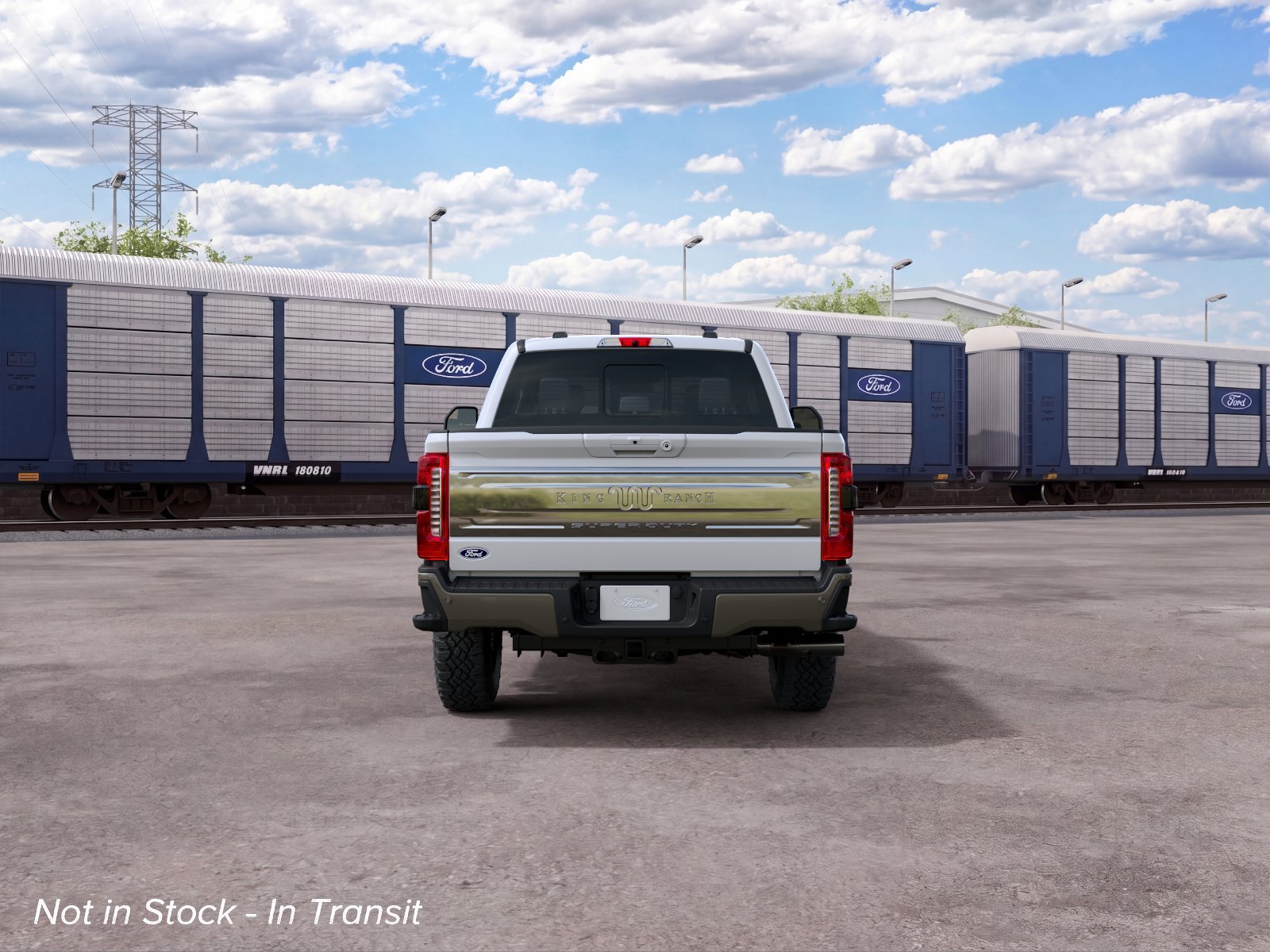 New 2027 Star White Metallic Tri-Coat Ford King Ranch image 5