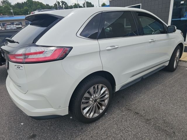 Certified Used 2022 White Ford Titanium image 9