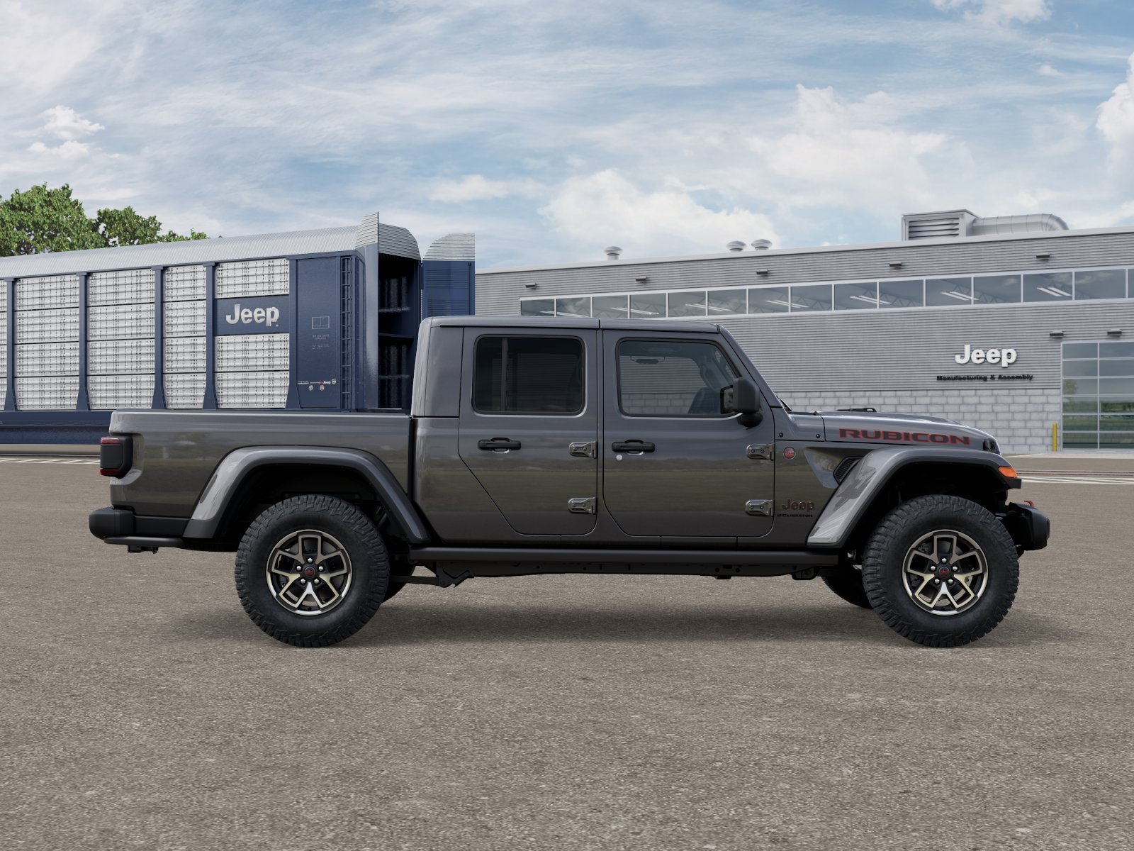 New 2027 Granite Crystal Metallic Clearcoat Jeep Rubicon image 12