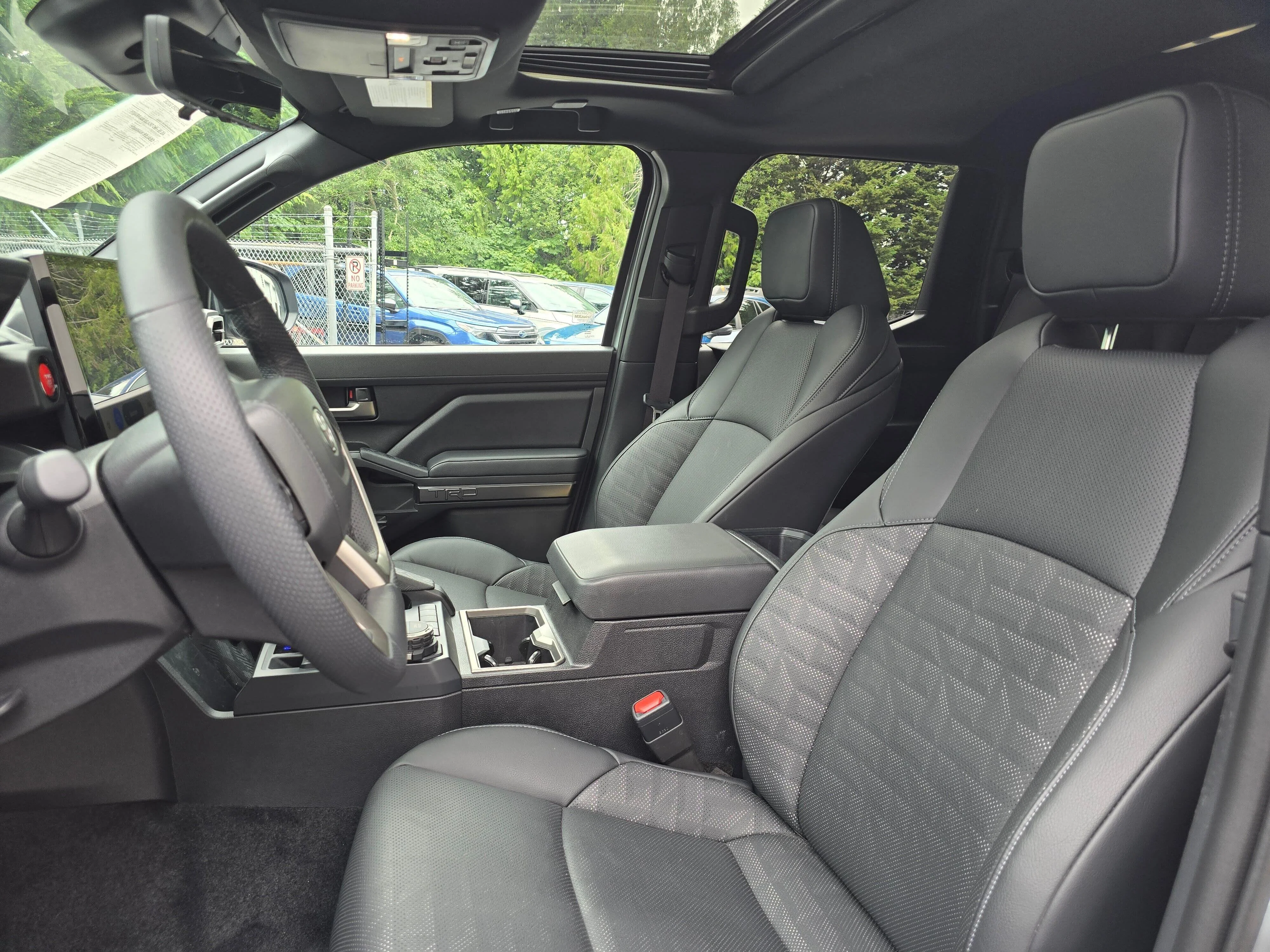 Used 2025 Celestial Silver Metallic Toyota TRD Sport image 12