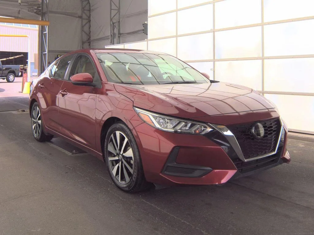 Certified Used 2023 Red Nissan SV image 2