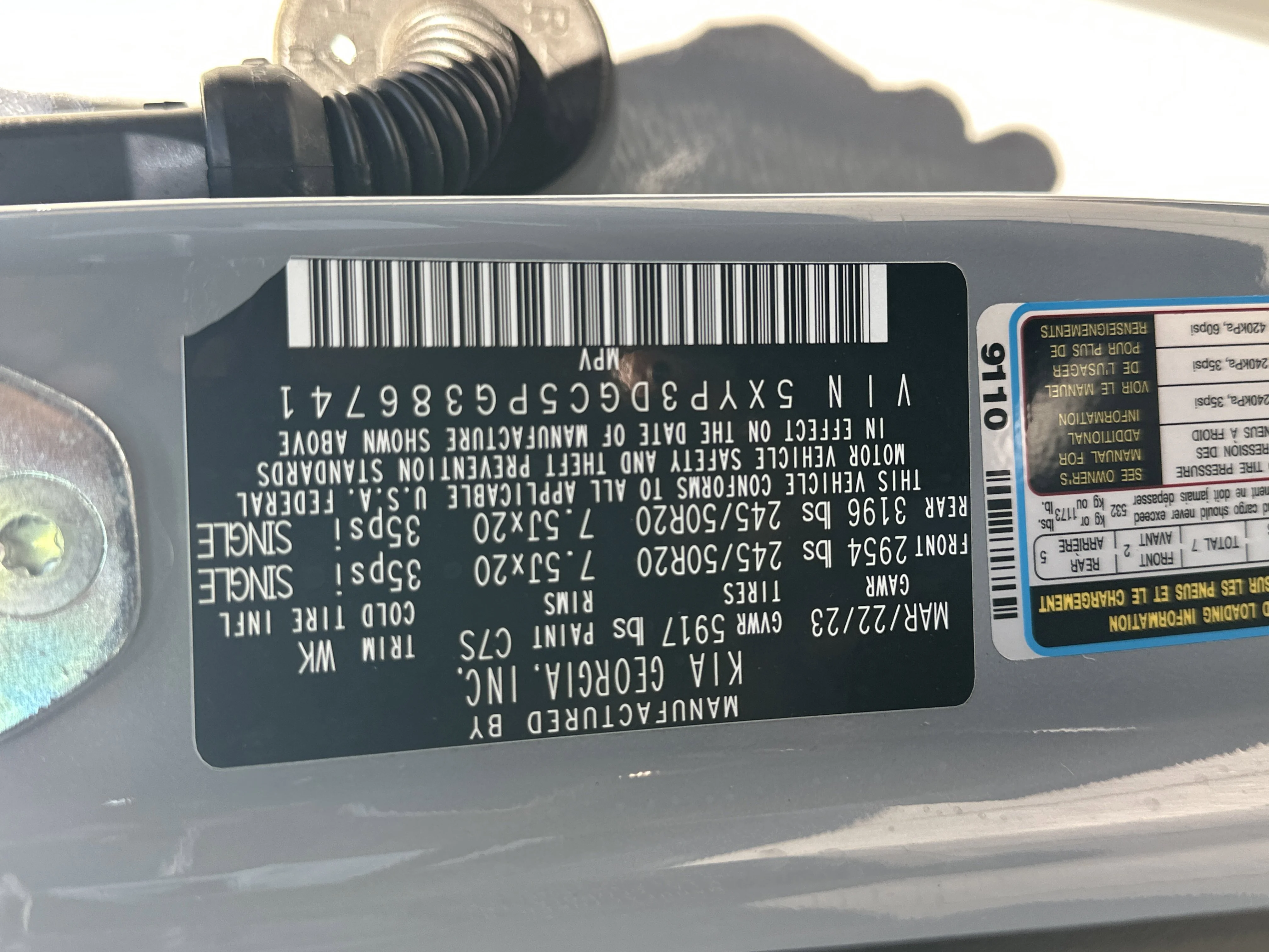 Certified Used 2023 Wolf Gray Kia EX X-Line image 40
