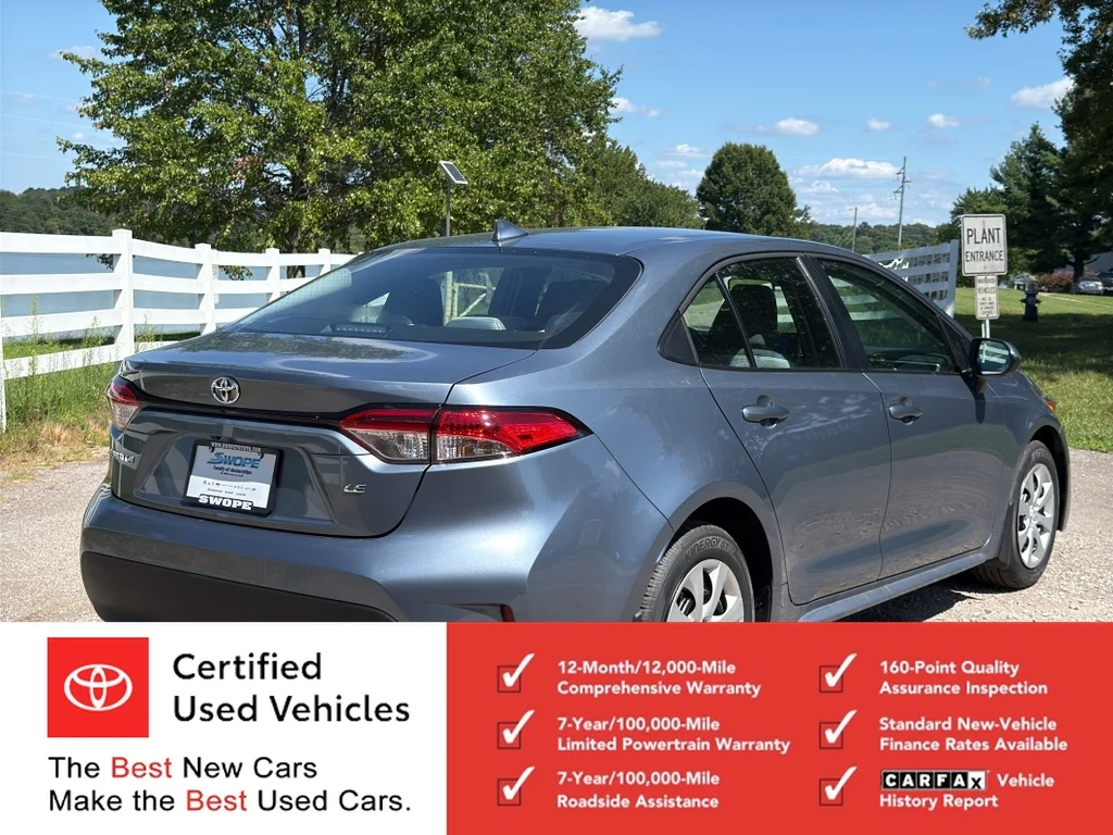 Certified Used 2026 Celestite Toyota LE image 3
