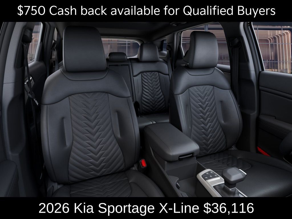New 2026 Ebony Black Kia X-Line image 16