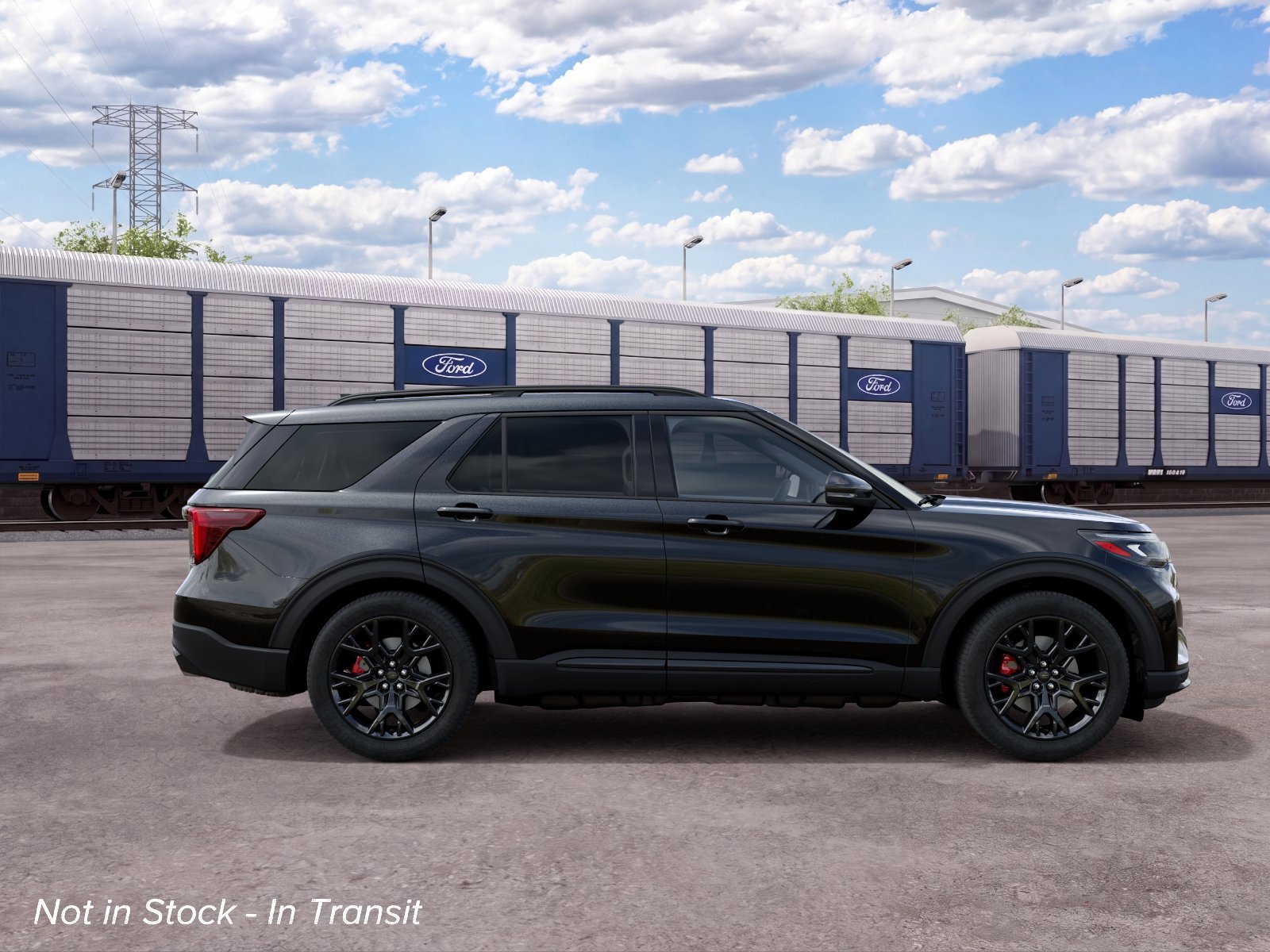 New 2027 Agate Black Metallic Ford ST image 5
