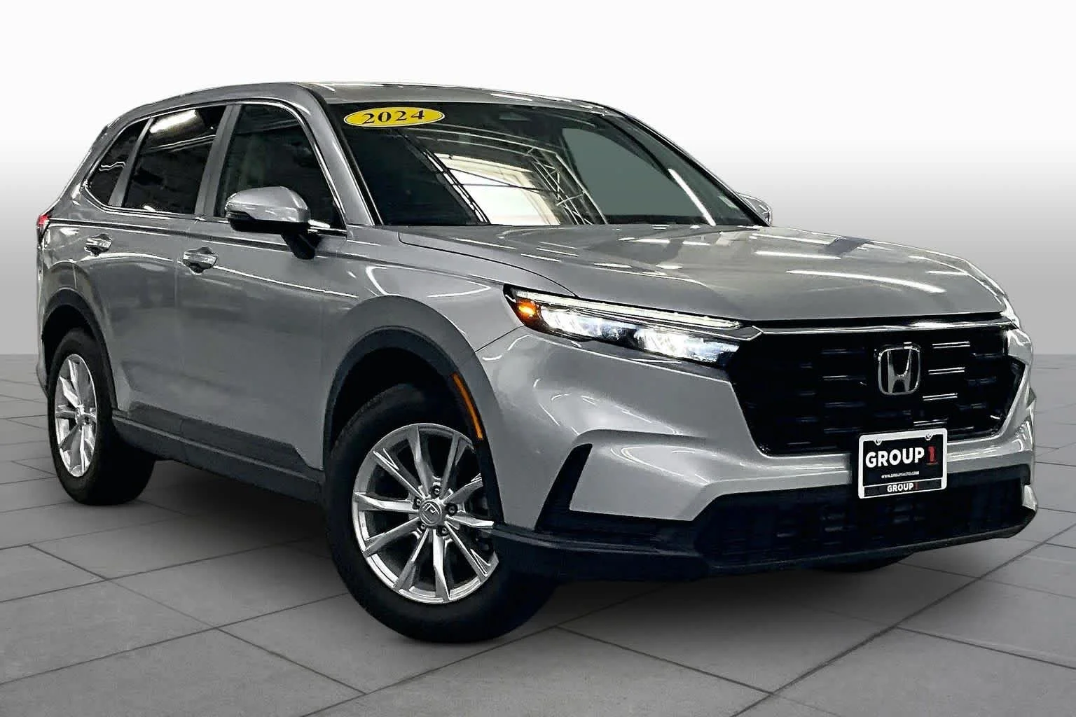 Used 2024 Lunar Silver Metallic Honda EX image 3