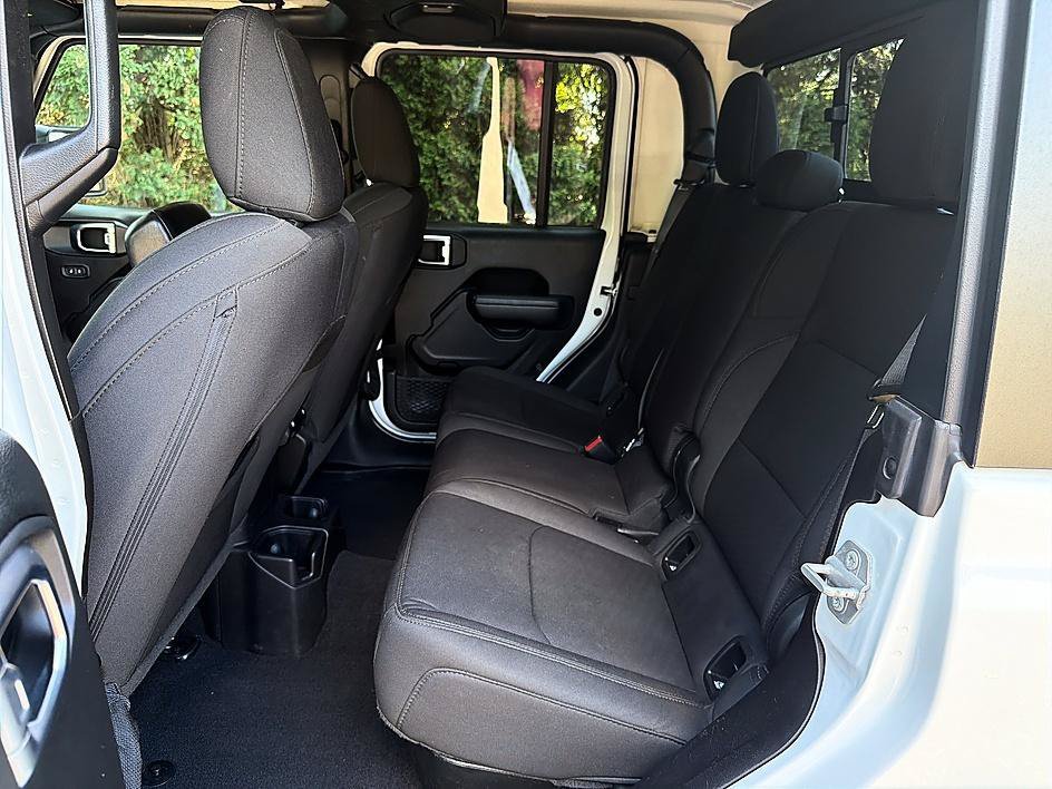 Used 2023 Bright White Clearcoat Jeep Sport S image 11