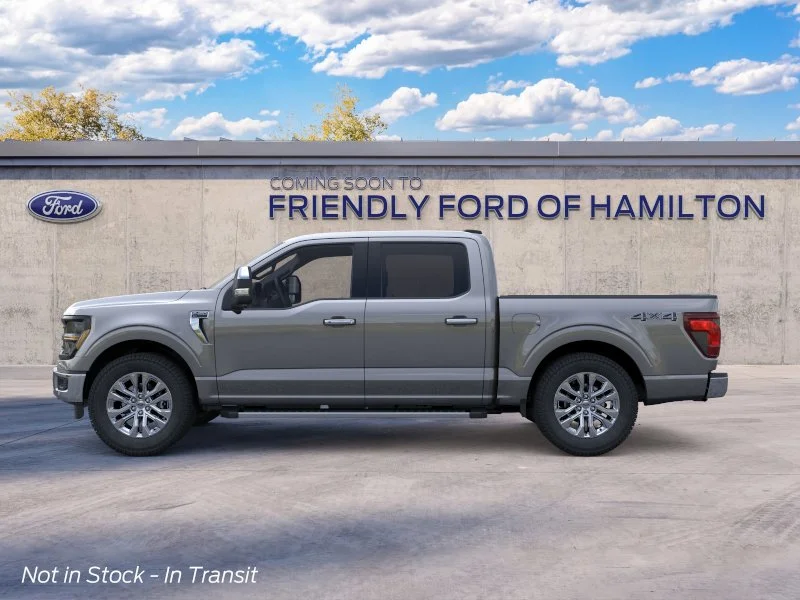 New 2026 Carbonized Gray Metallic Ford XLT image 3