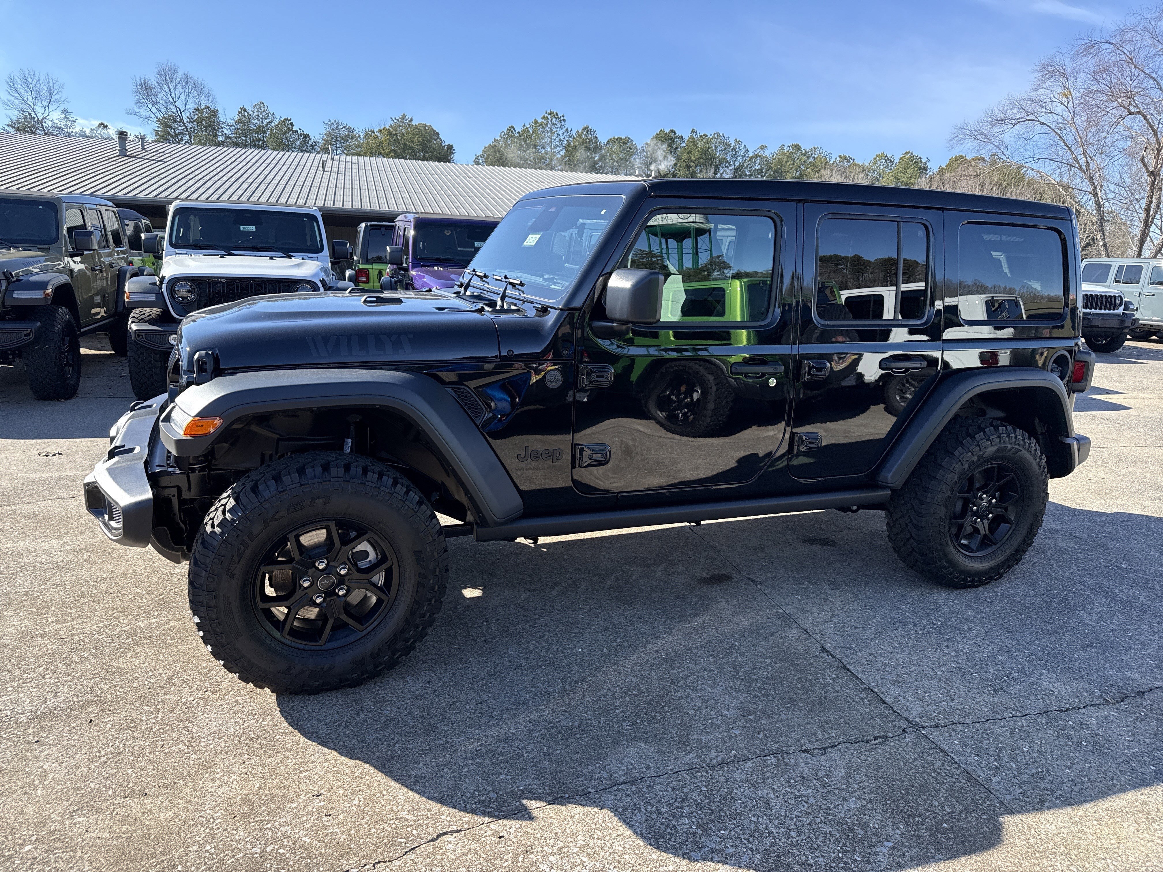 New 2026 Black Clearcoat Jeep Willys image 4