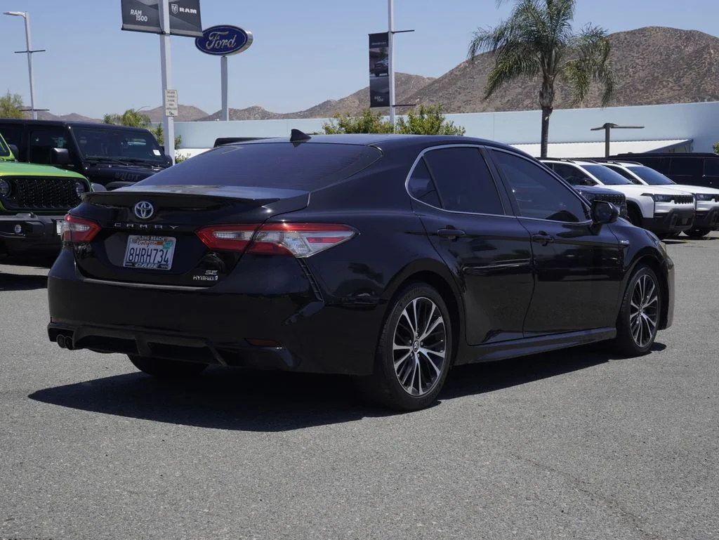 Used 2019 Black Toyota SE image 2