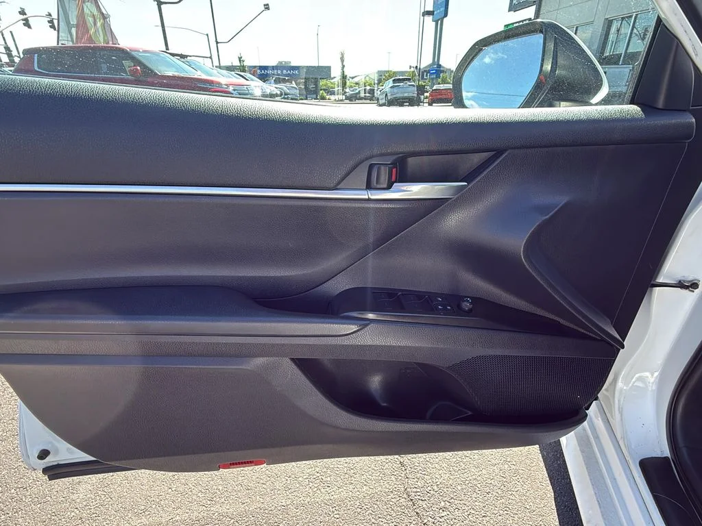Used 2021 Super White Toyota LE image 9