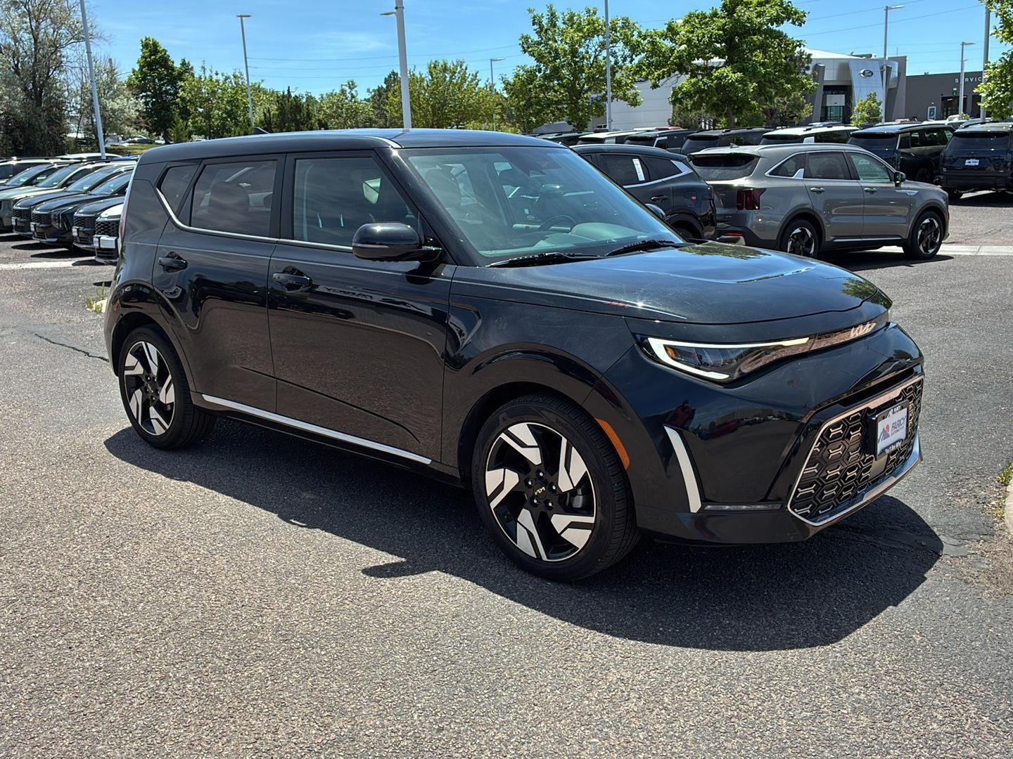 Used 2023 Fusion Black Kia GT-Line image 4