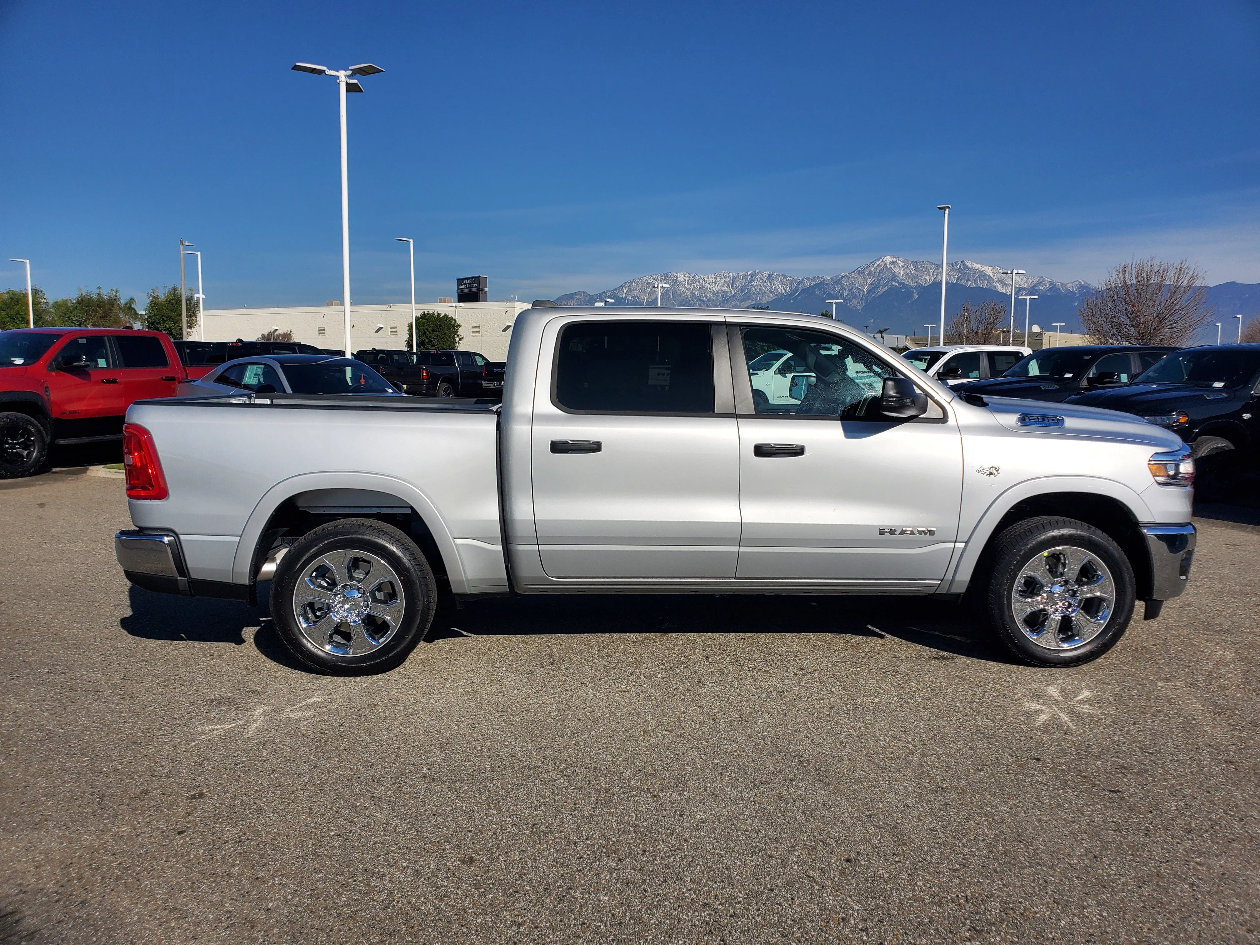 New 2026 Silver Zynith Exterior Paint RAM Big Horn/Lone Star image 2