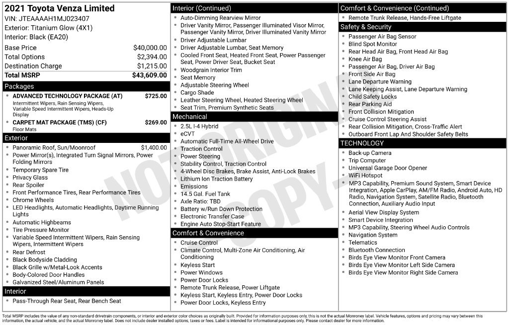 Used 2021 Silver Toyota Limited image 23