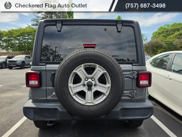 Used 2020 Sting-Gray Clearcoat Jeep Unlimited Sport S image 5