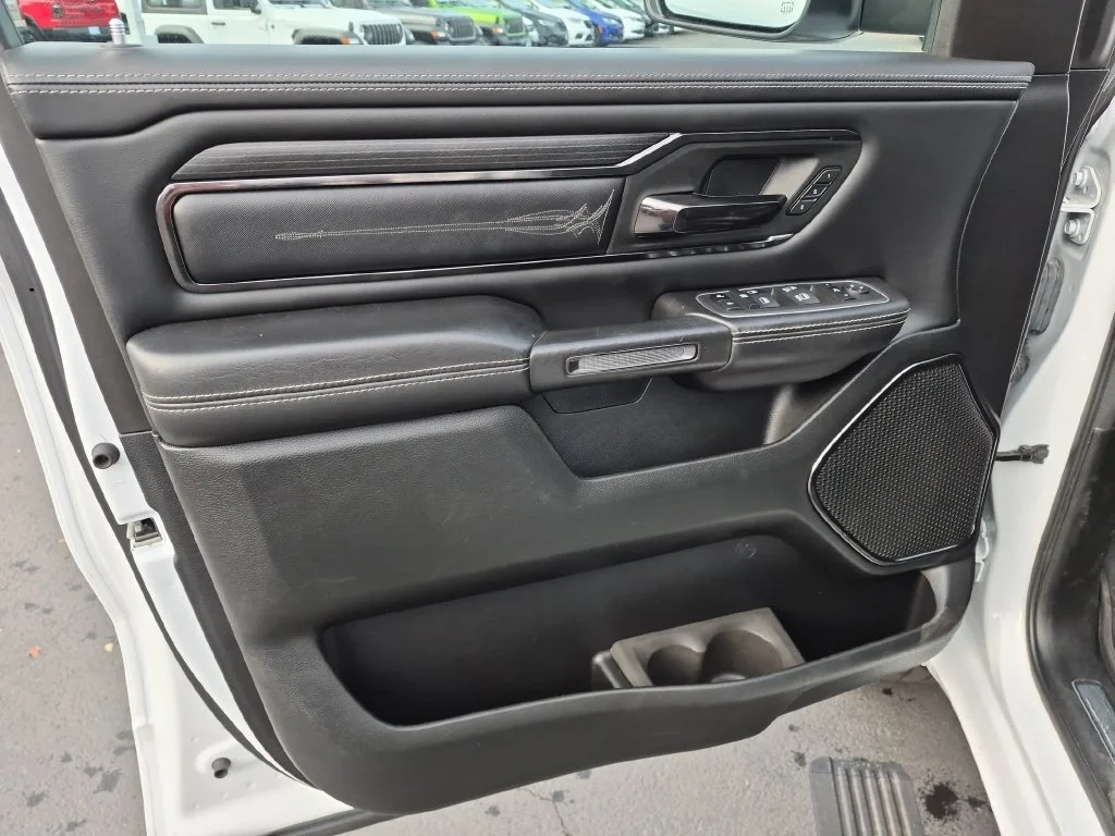 Used 2022 Bright White Clearcoat Ram Limited image 10