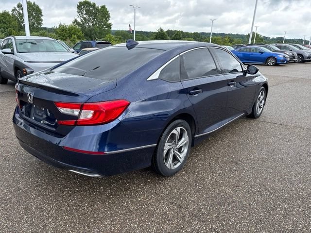 Used 2018 Blue Honda EX image 3