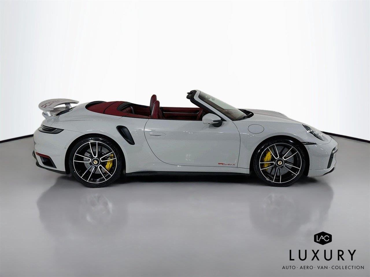 Used 2023 Agate Grey Metallic Porsche Turbo S Cab | Axle Lifter | Sport Exhaust | Adaptive Cruise image 4