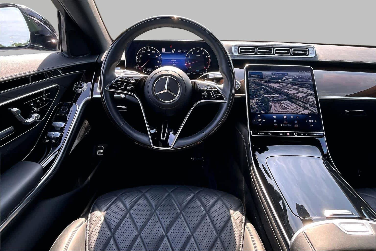 Used 2021 Obsidian Black Mercedes-Benz S 580 image 6