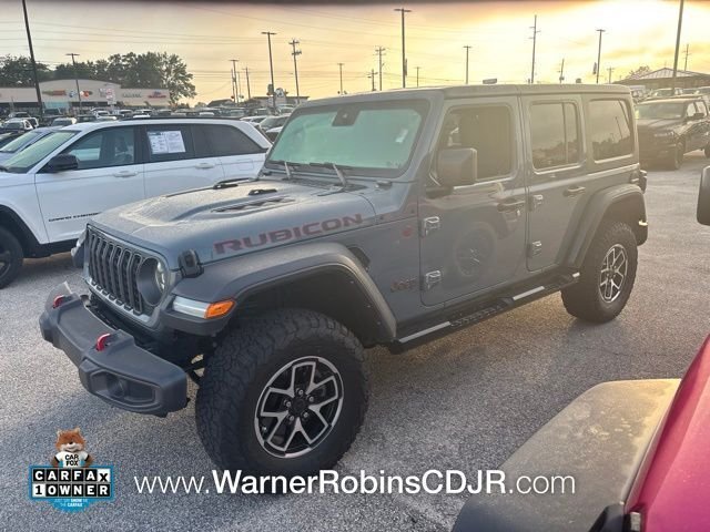 Used 2024 Gray Jeep Rubicon image 3