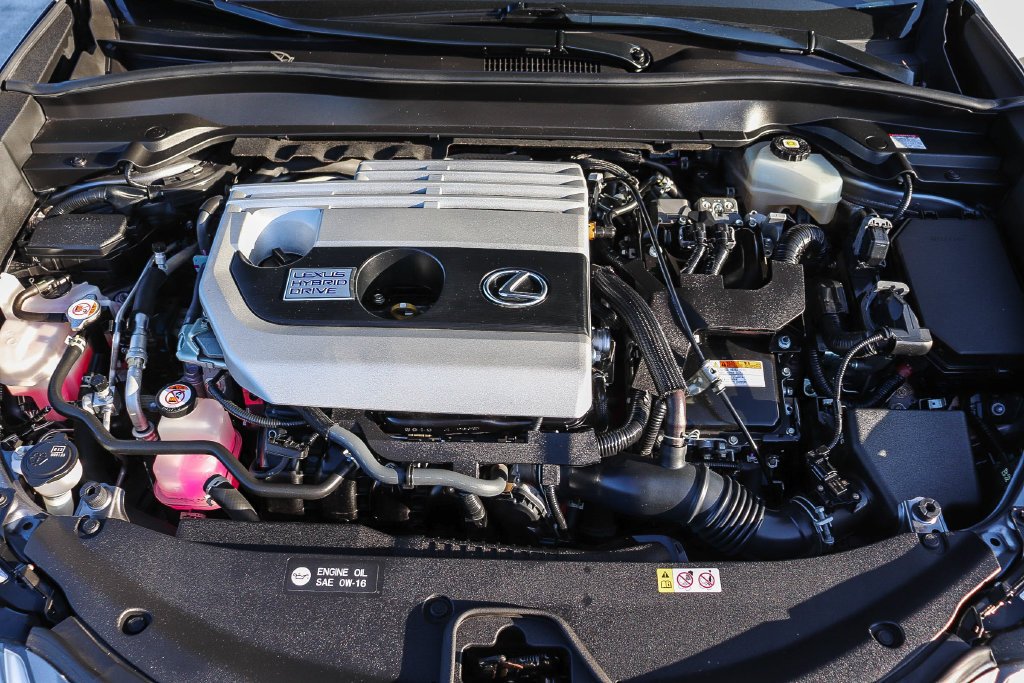 Used 2021 Gray Pearl Lexus 250h F SPORT image 29