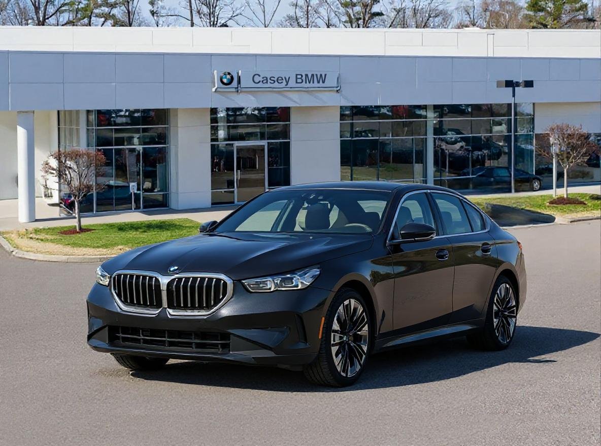New 2027 Black Sapphire Metallic BMW 530i xDrive image 1
