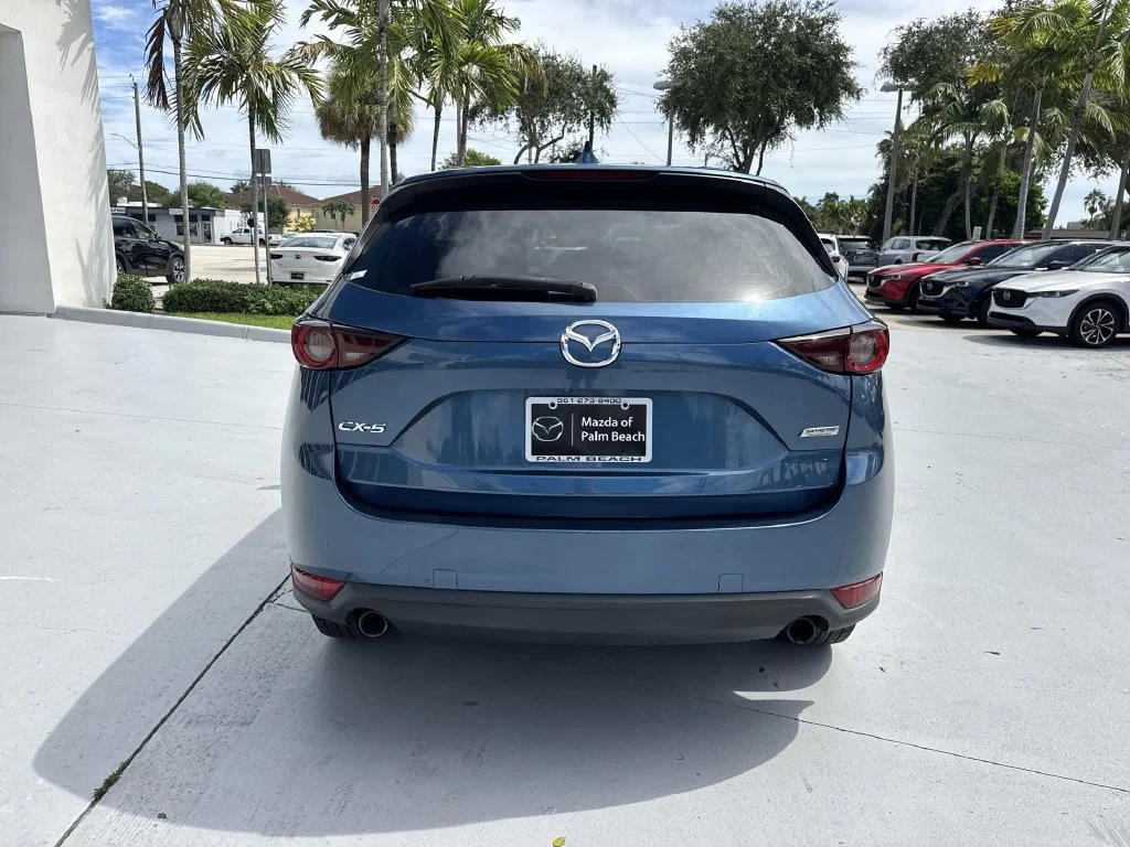 Used 2017 Mazda CX-5 Sport with VIN JM3KFABL8H0187902 for sale in North Palm Beach, FL