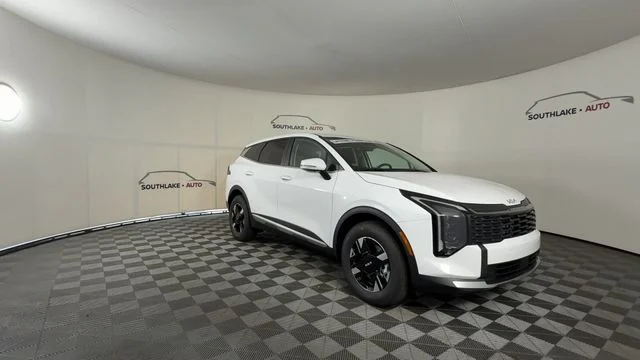 New 2026 Glacial White Pearl Kia LX image 2