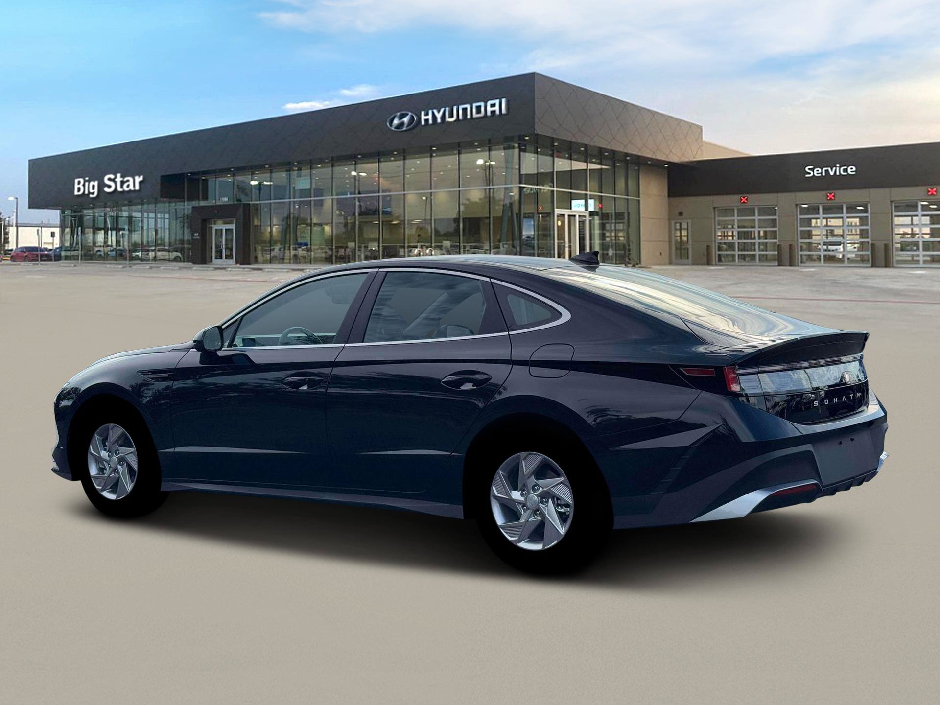 New 2026 Abyss Black Hyundai SE image 4