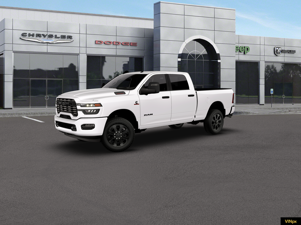 New 2026 Bright White Clear-Coat Exterior Paint RAM Big Horn image 1