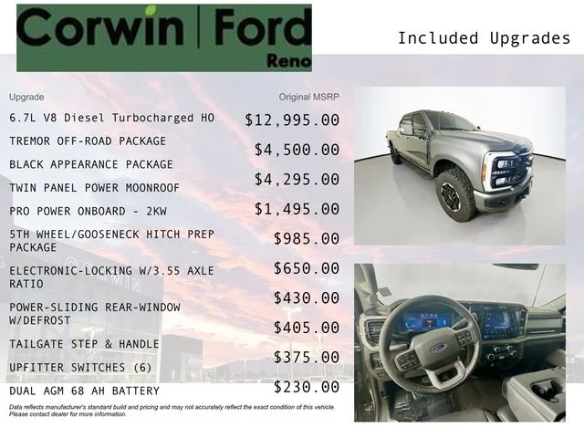 Certified Used 2025 Carbonized Gray Metallic Ford Lariat image 3