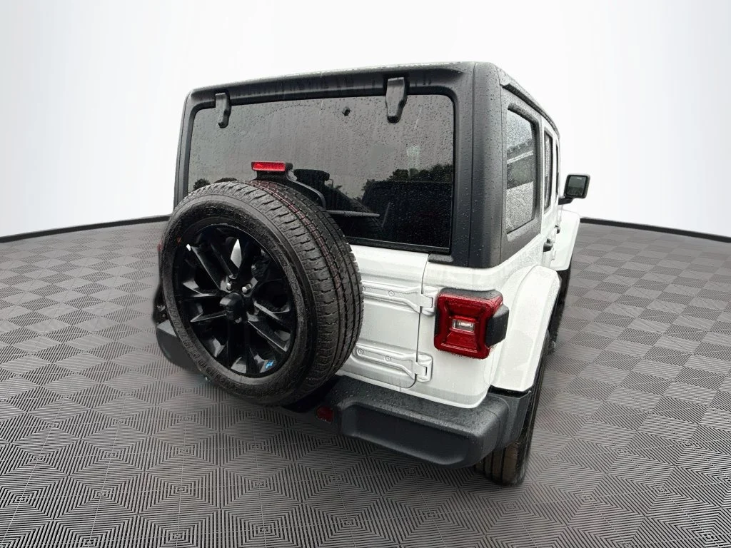 Used 2023 White Jeep Sahara 4xe image 7