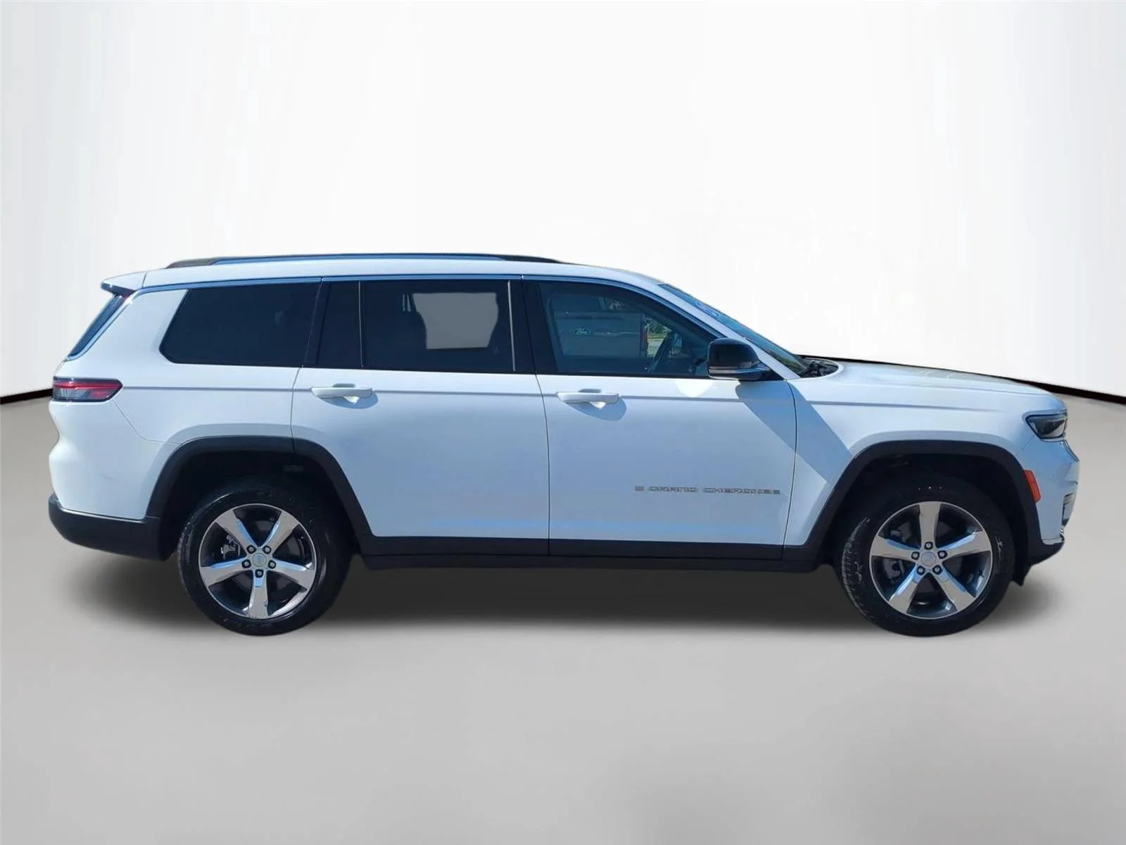 Used 2021 Bright White Clearcoat Jeep Limited image 6