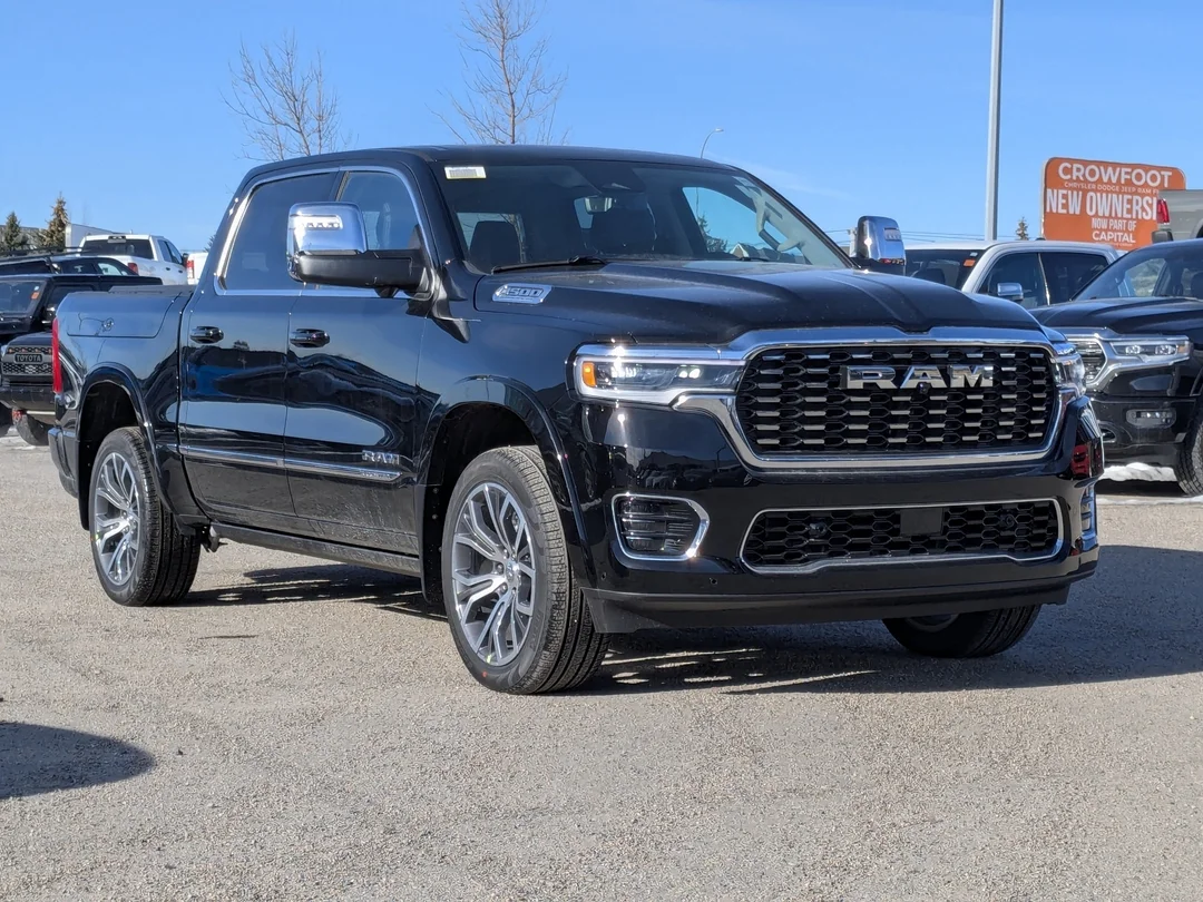 New 2026 Black RAM Tungsten - - Trailer Tow Group - Multi?function Tailgate - Power Fold Trailer Tow Mirrors & More! image 2